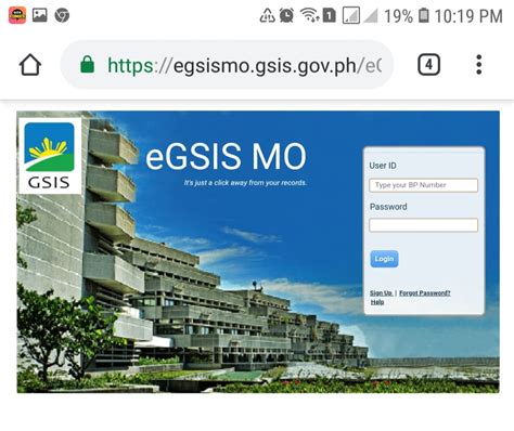 How to View Your GSIS Statement of Account via .